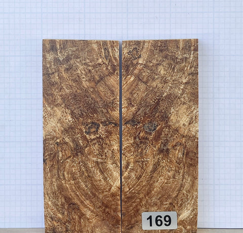 Spalted Maple Burl Custom scales #169