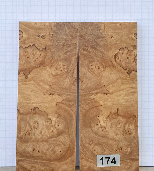 Maple Burl Custom scales #174