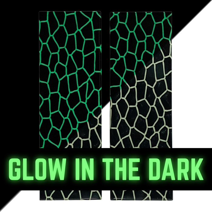 Glow in the Dark Reptile Patterned Pearl Scale Sets