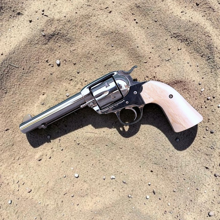 Genuine Giraffe Bone Ruger Vaquero Bisley Grips