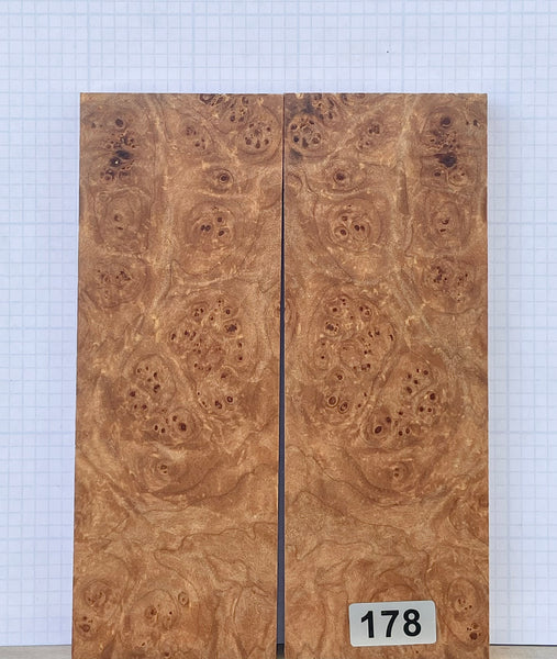 Maple Burl Custom scales #178