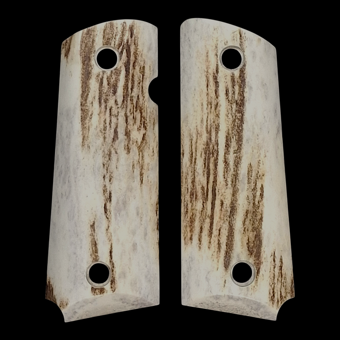 Thick Stag 1911 (Compact) Grips #2