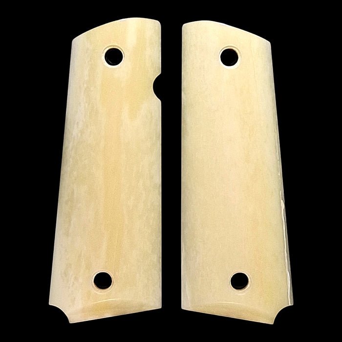 Genuine Giraffe Bone Full Size 1911 Grips #15
