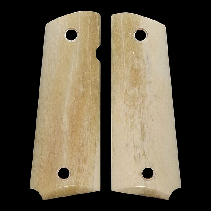 Genuine Giraffe Bone Full Size 1911 Grips #13