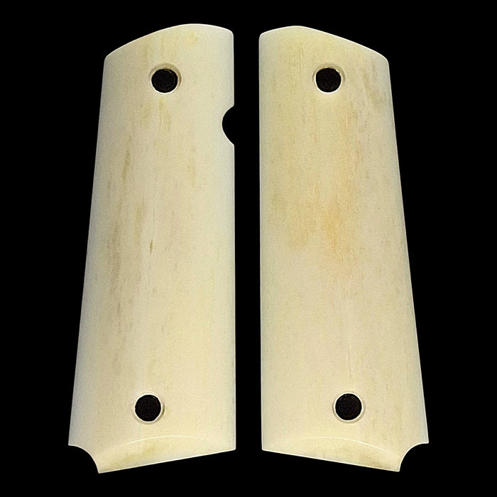Genuine Giraffe Bone Full Size 1911 Grips #17