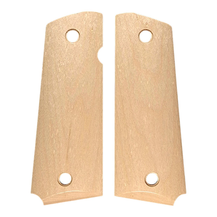 Finished Birdseye Maple 1911 Grips (Full Size)