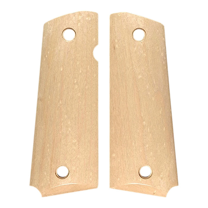 Finished Birdseye Maple 1911 Grips (Full Size)