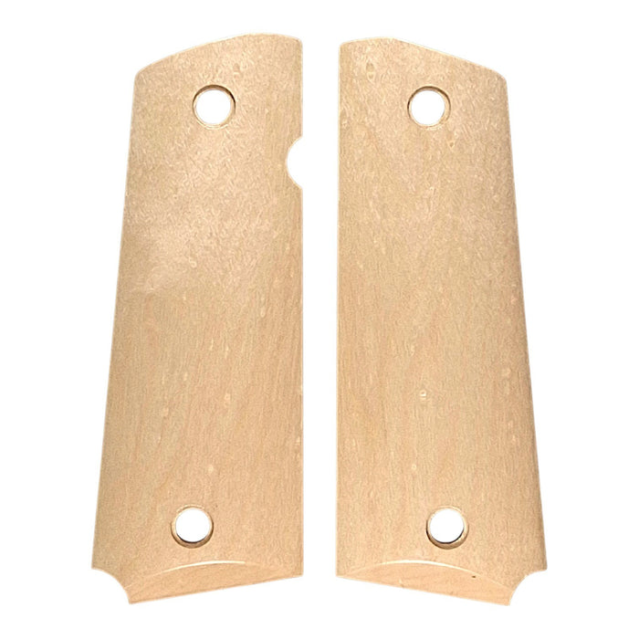 Finished Birdseye Maple 1911 Grips (Full Size)