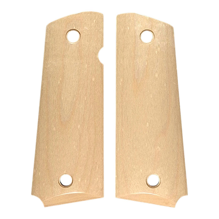 Finished Birdseye Maple 1911 Grips (Full Size)