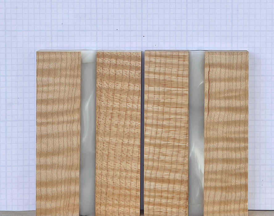 Curly Maple & Pearl Custom scales #201