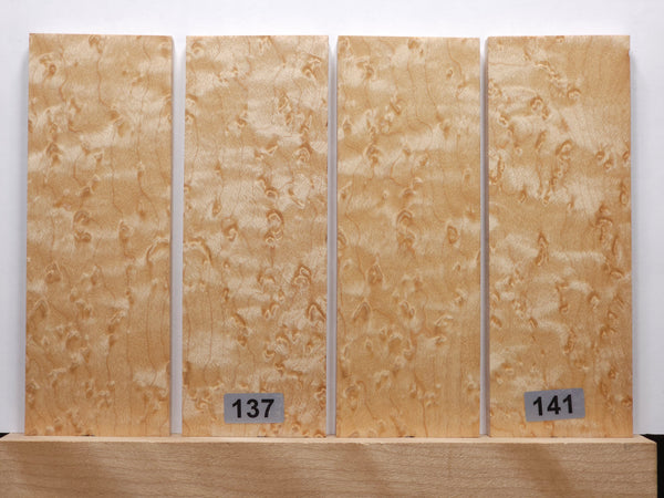 Birdseye Maple Wood Custom scales #137, #141