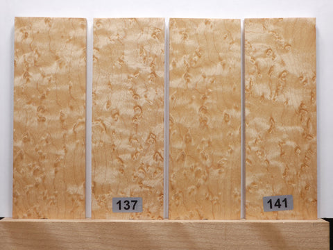 Birdseye Maple Wood Custom scales #137, #141