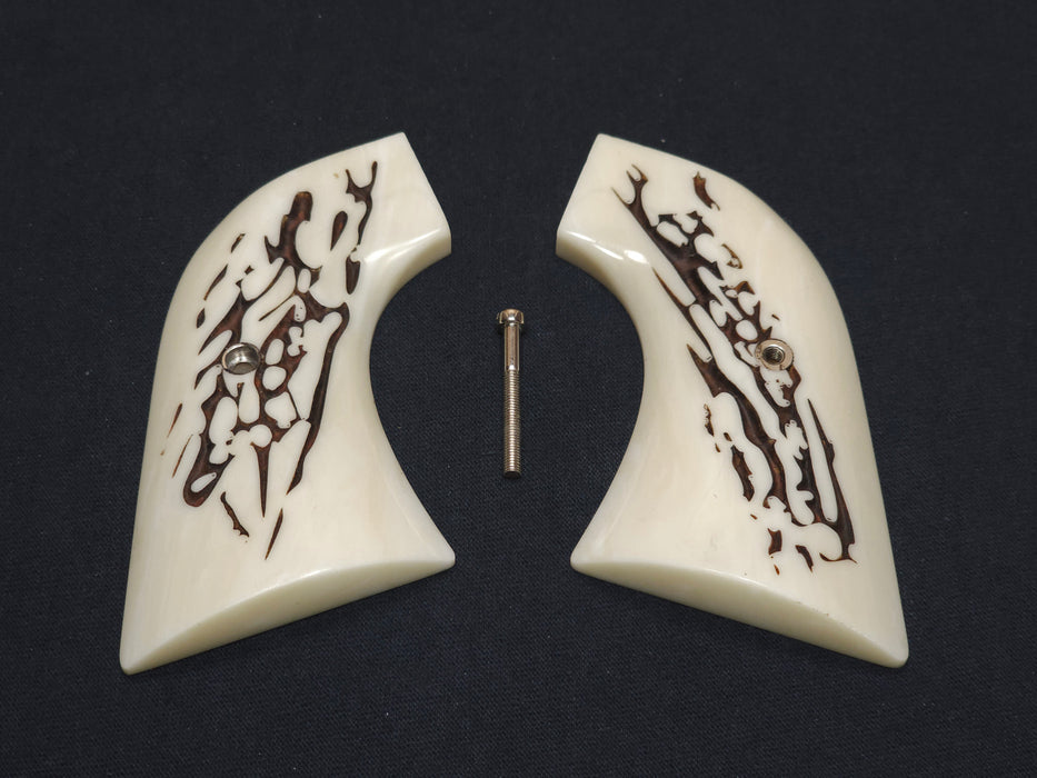 Faux Stag Ruger New Vaquero Grips