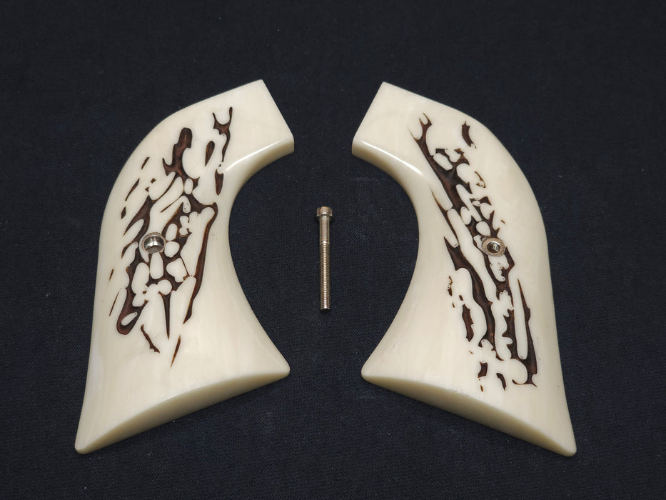 Faux Stag Ruger Super Blackhawk Grips