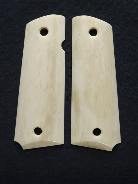 Premium Giraffe Bone 1911 Grips (Full Size) Colt Kimber Remington Sig Taurus Springfield