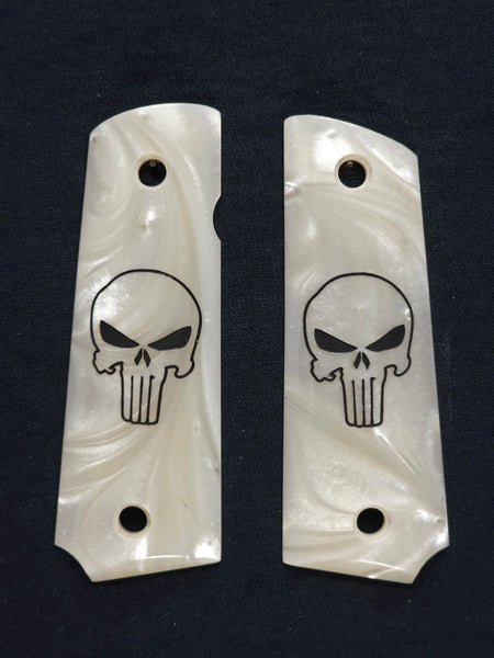 Pearl Punisher Grips Compatible/Replacement for Browning 1911-22 1911-380