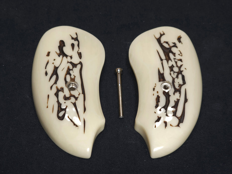 Faux Stag Extended Bond Arms Derringer Grips