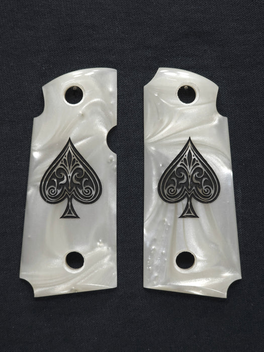 Pearl Spade Kimber Micro 380 Grips