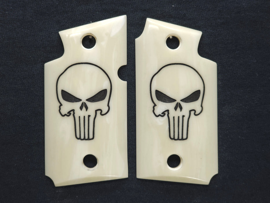 Faux Ivory Punisher Sig Sauer P938 Grips