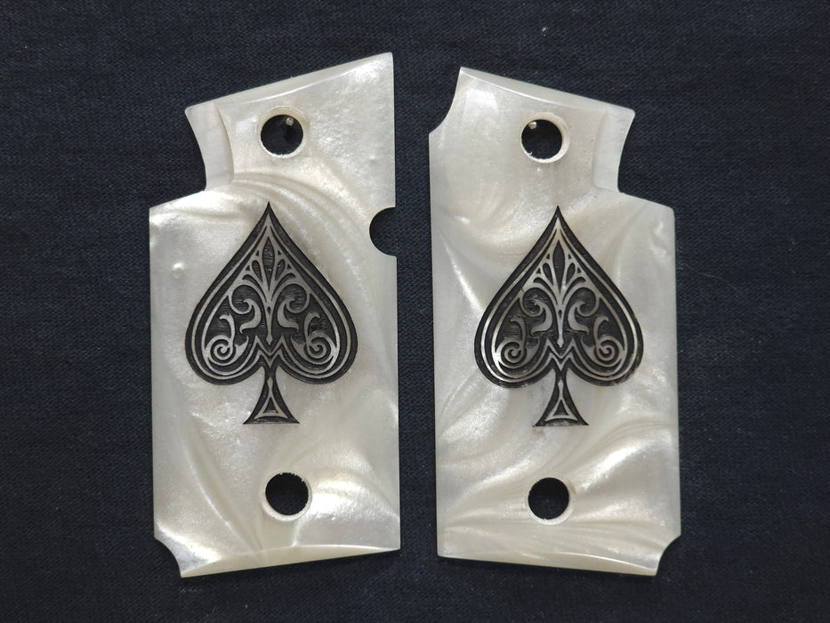 Pearl Spade Springfield Armory 911 9mm Grips