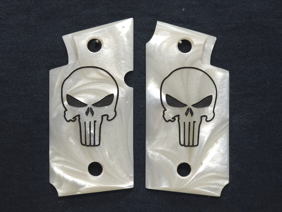 Pearl Punisher Springfield Armory 911 9mm Grips