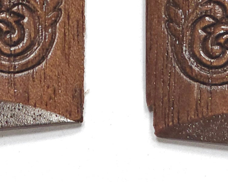 CLEARANCE-Walnut Floral Checkered Sig Sauer P238 Grips