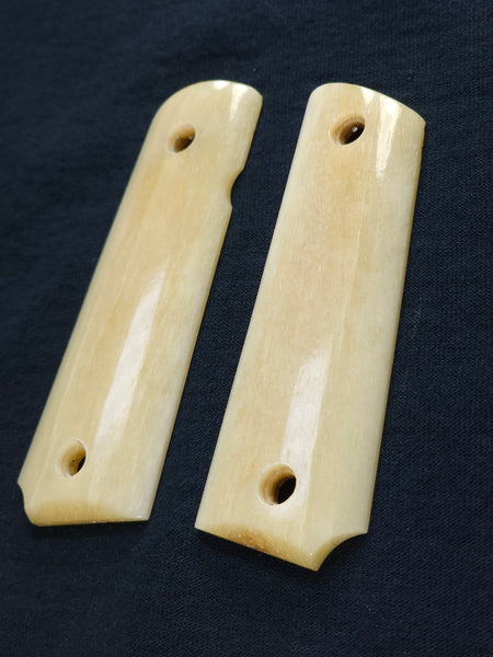 Genuine Giraffe Bone Grips Compatible/Replacement for Browning 1911-22 1911-380