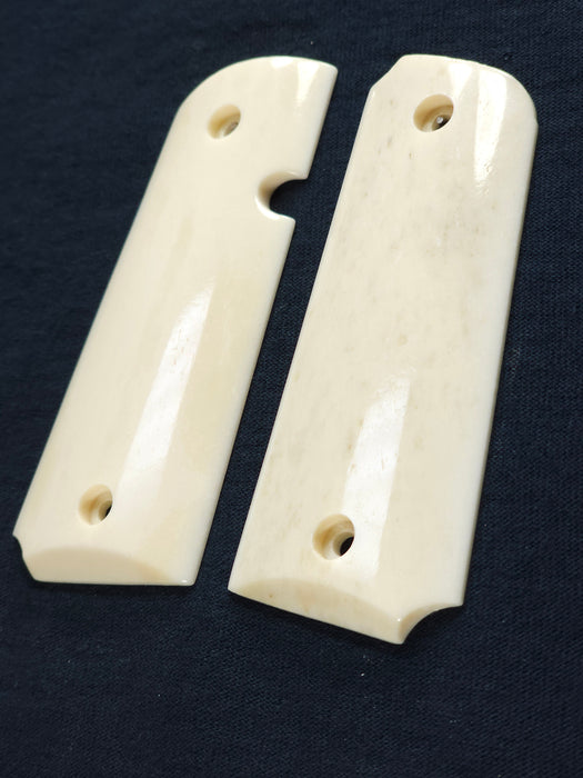 Genuine Camel Bone Rock Island 380 1911 Grips