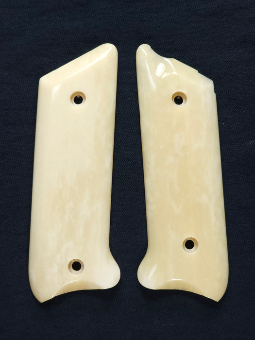 Genuine Giraffe Bone Ruger Mark II/III Grips