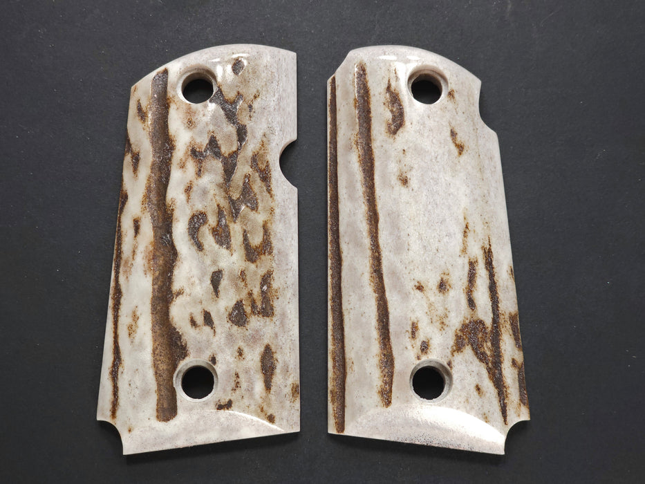 Thick Stag Kimber Micro 9 Grips #2