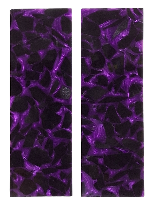 Purple & Black Terrazzo Pearl Scale Sets