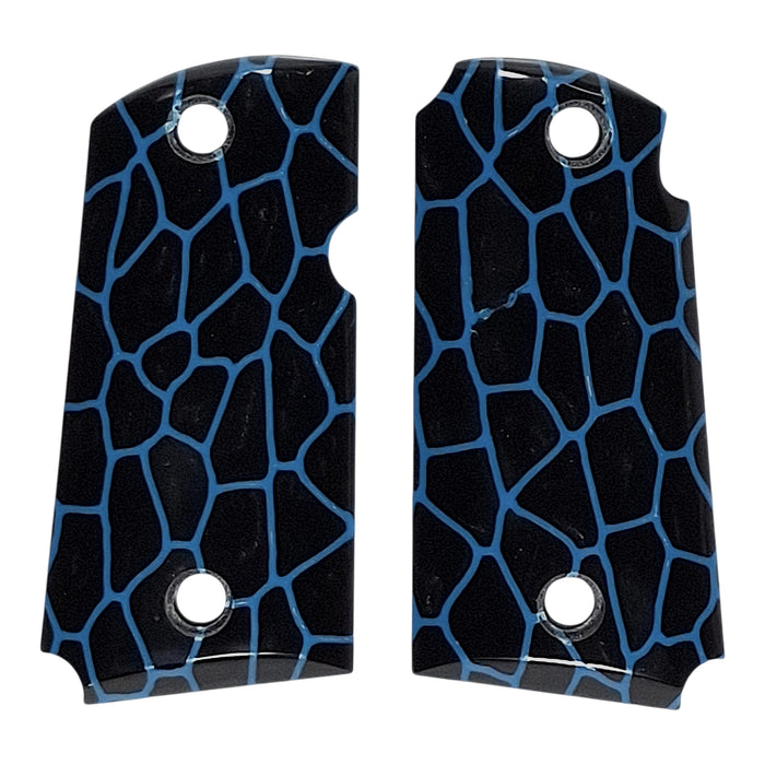 CLEARANCE - Black & Blue Reptile Kimber Micro 9 Grips