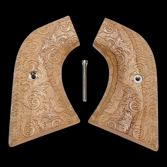 CLEARANCE - Maple Braided Celtic Cross Ruger New Vaquero Grips