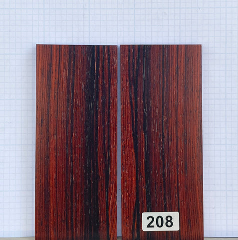 Mexican Cocobolo Custom scales #208