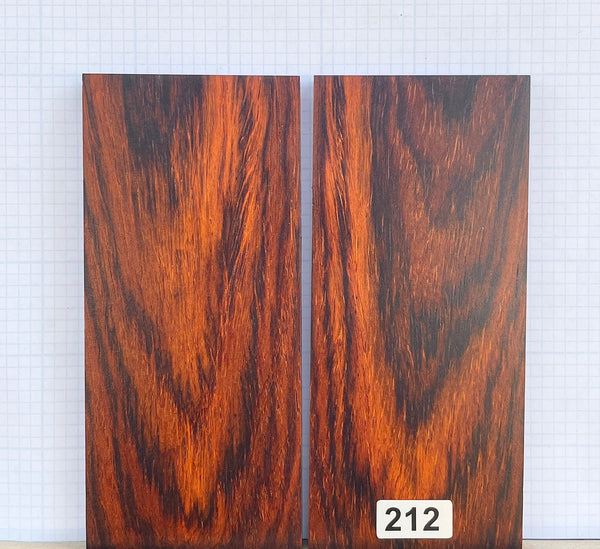 Mexican Cocobolo Custom scales #212