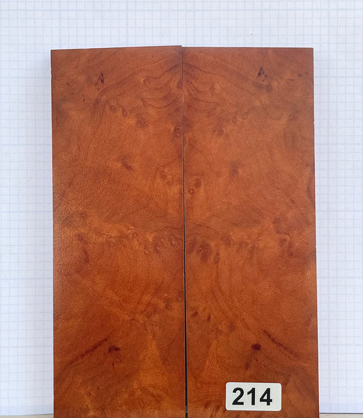 Camphor Burl Custom scales #214