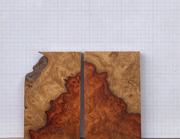Amboyna Burl Custom scales #021