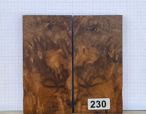 Turkish Walnut Burl Custom scales #230