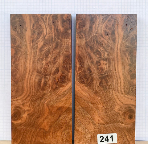 Turkish Walnut Burl Custom scales #241