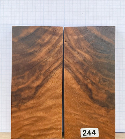 Figured English Walnut Custom scales #244