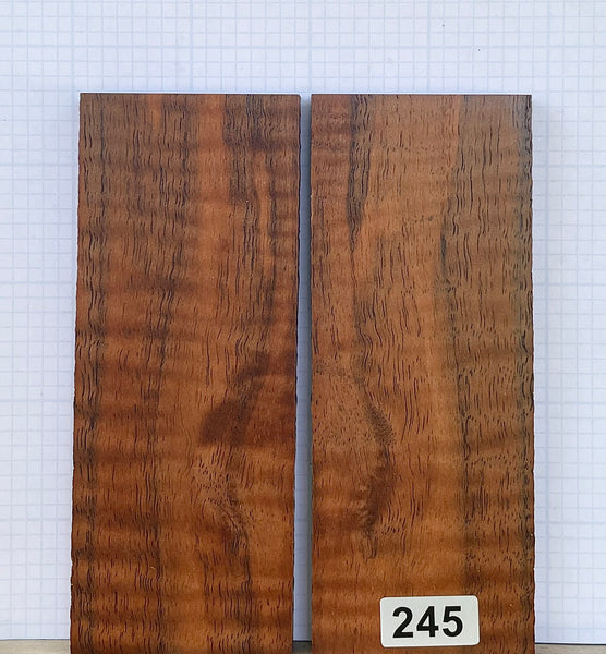 Curly English Walnut Custom scales #245