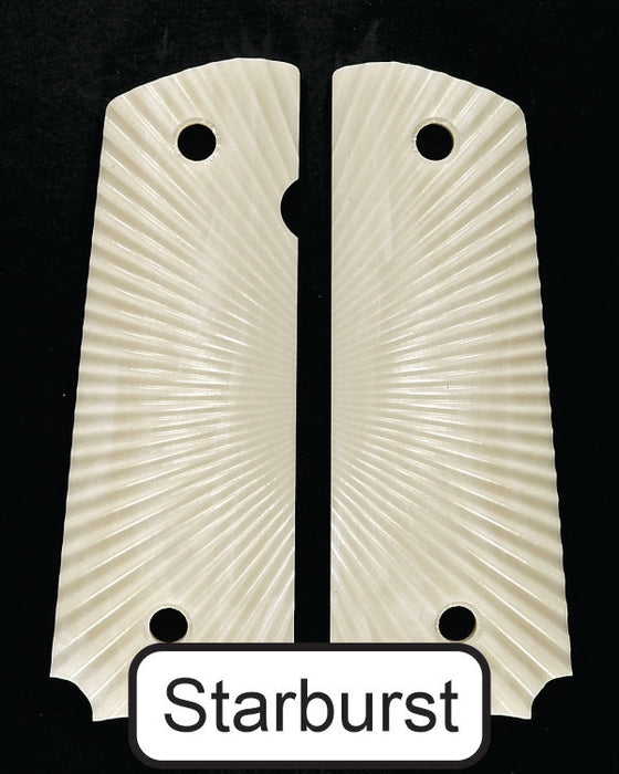 Faux Ivory 1911 Grips (Full Size)