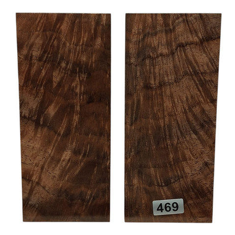 Figured Black Walnut Scales #469