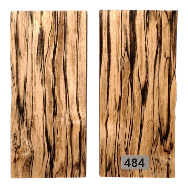 Black Line Spalted Maple Scales #484