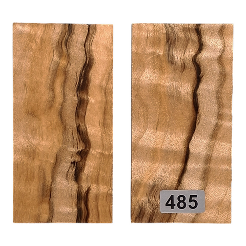 Spalted Curly Maple Scales #485