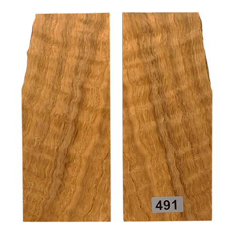 White Oak (Curley, Quarter Sawn) scales #491