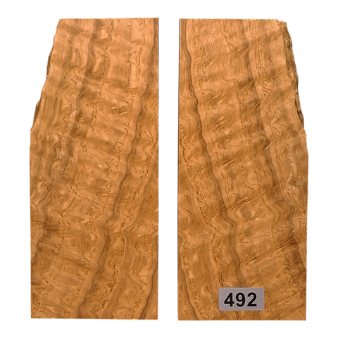 White Oak (Curley, Quarter Sawn) scales #492