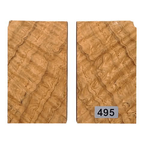 White Oak (Curley, Quarter Sawn) scales #495