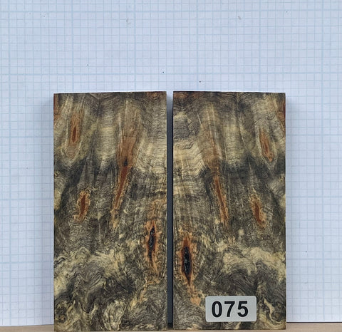 Buckeye Burl Wood Custom scales #075