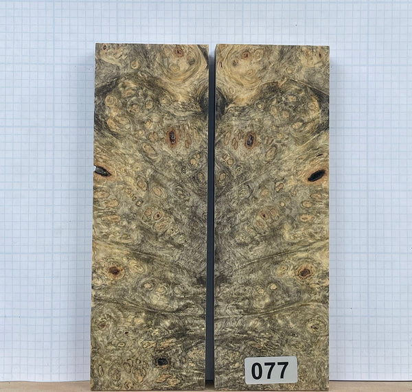 Buckeye Burl Wood Custom scales #077